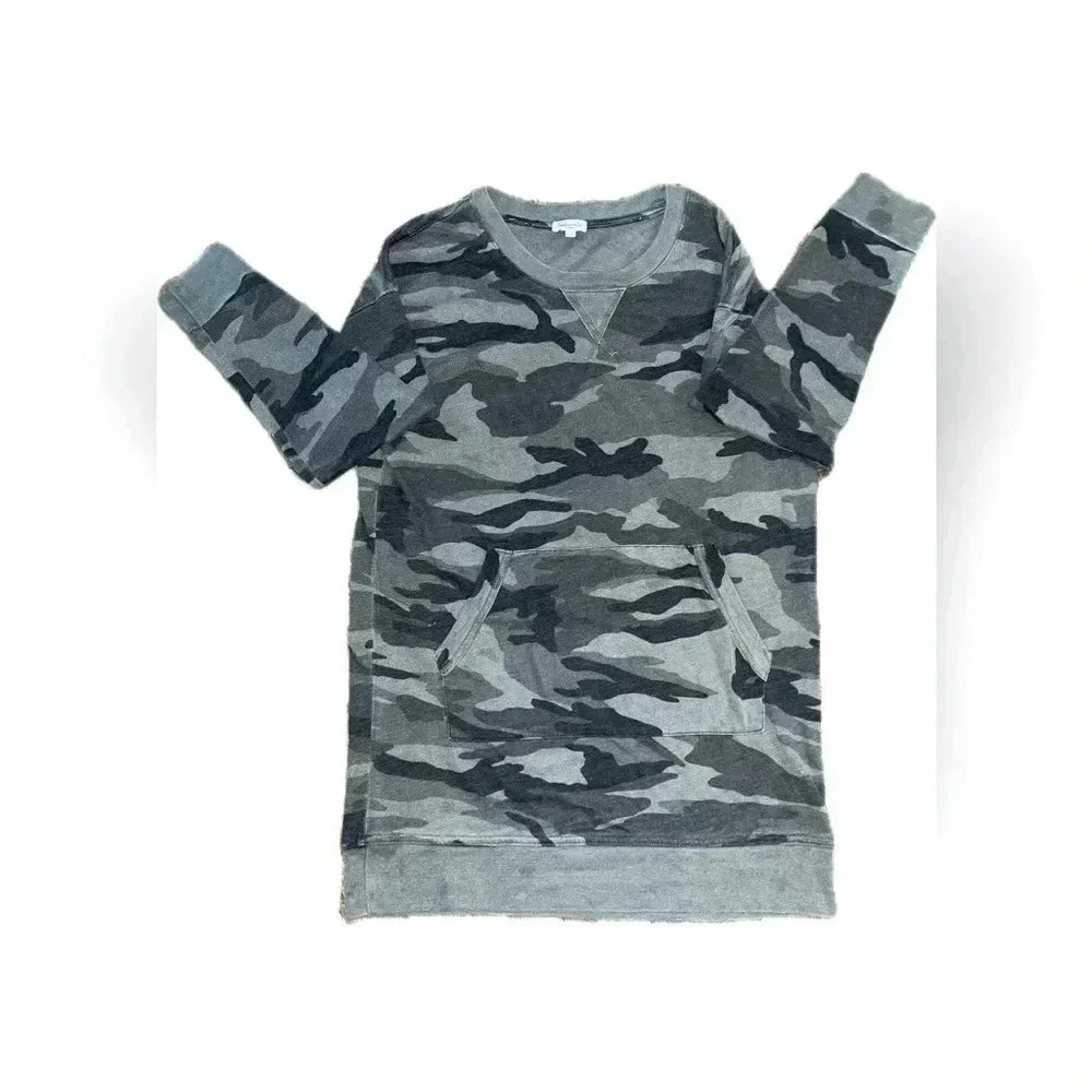 Xs camo sweater dress